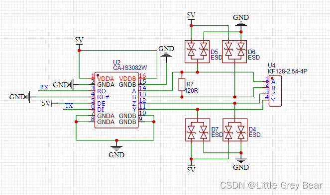 rs422芯片原理图图片