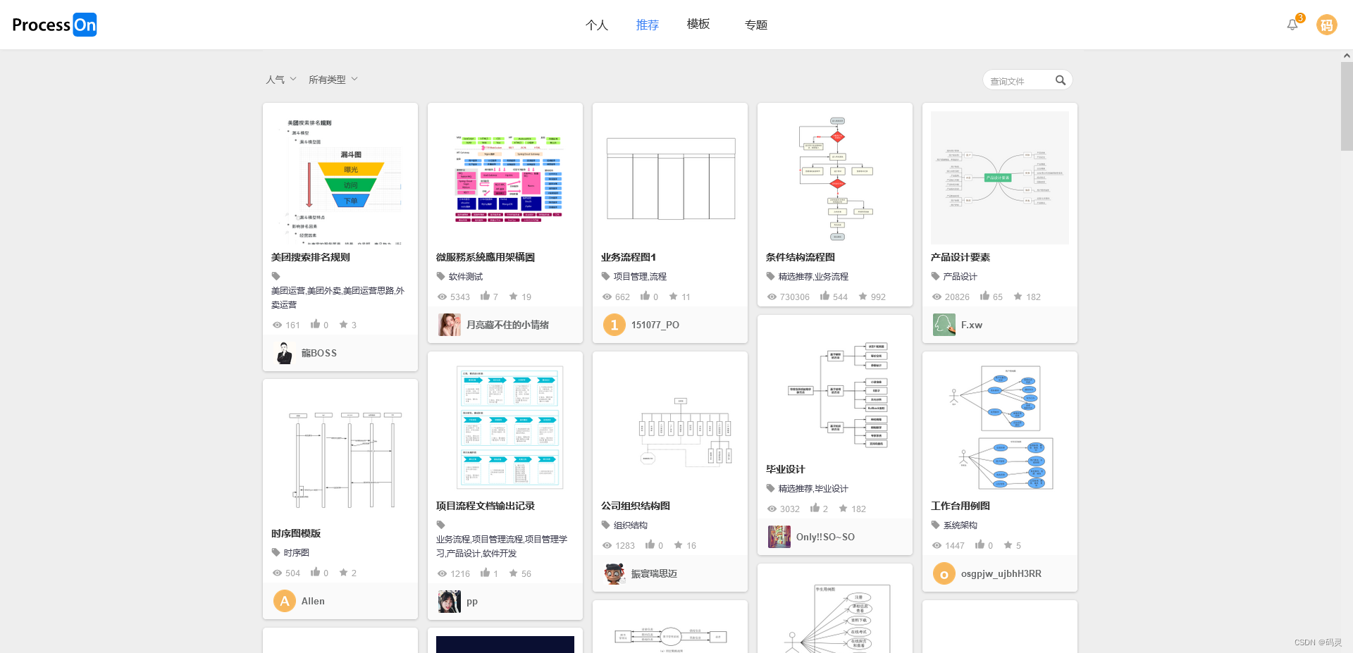 做流程图 PPT必备工具 ProcessOn