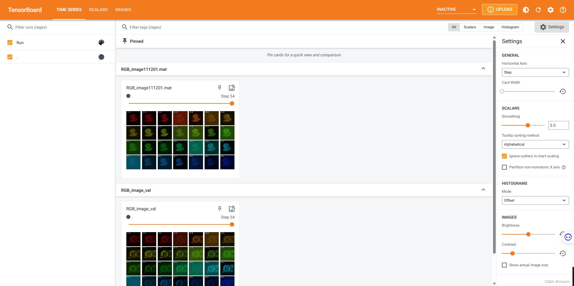 tensorborad pytorch一些使用记录