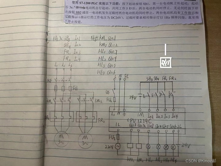 主电路，io分配，io接线图