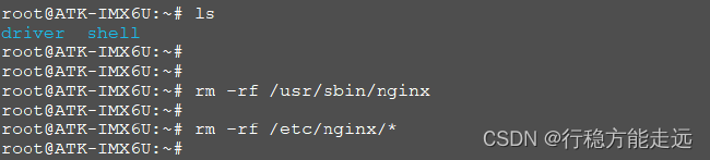 Figure 34.2.18 Delete the original nginx of the factory system