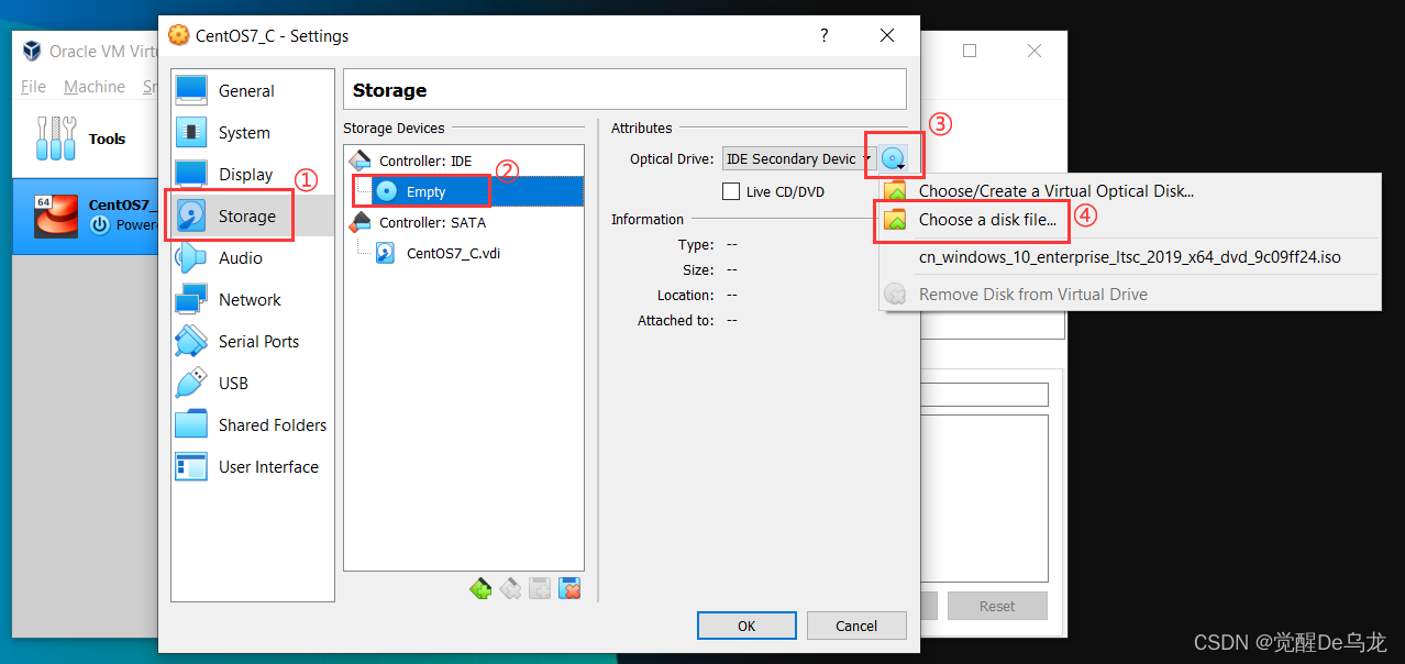 Win10 virtualbox centos7 vscode c 