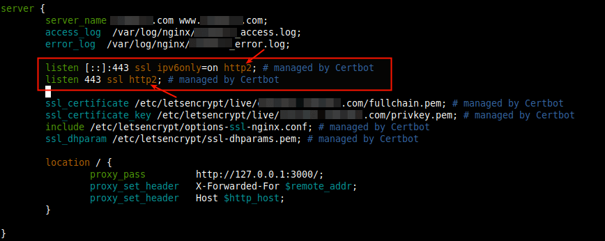 在 Nginx 中启用 HTTP/2 支持