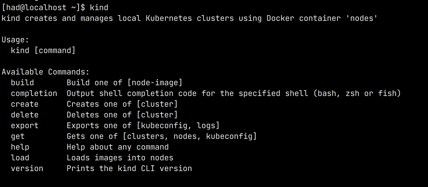 centos7上使用kind搭建kubernetes环境