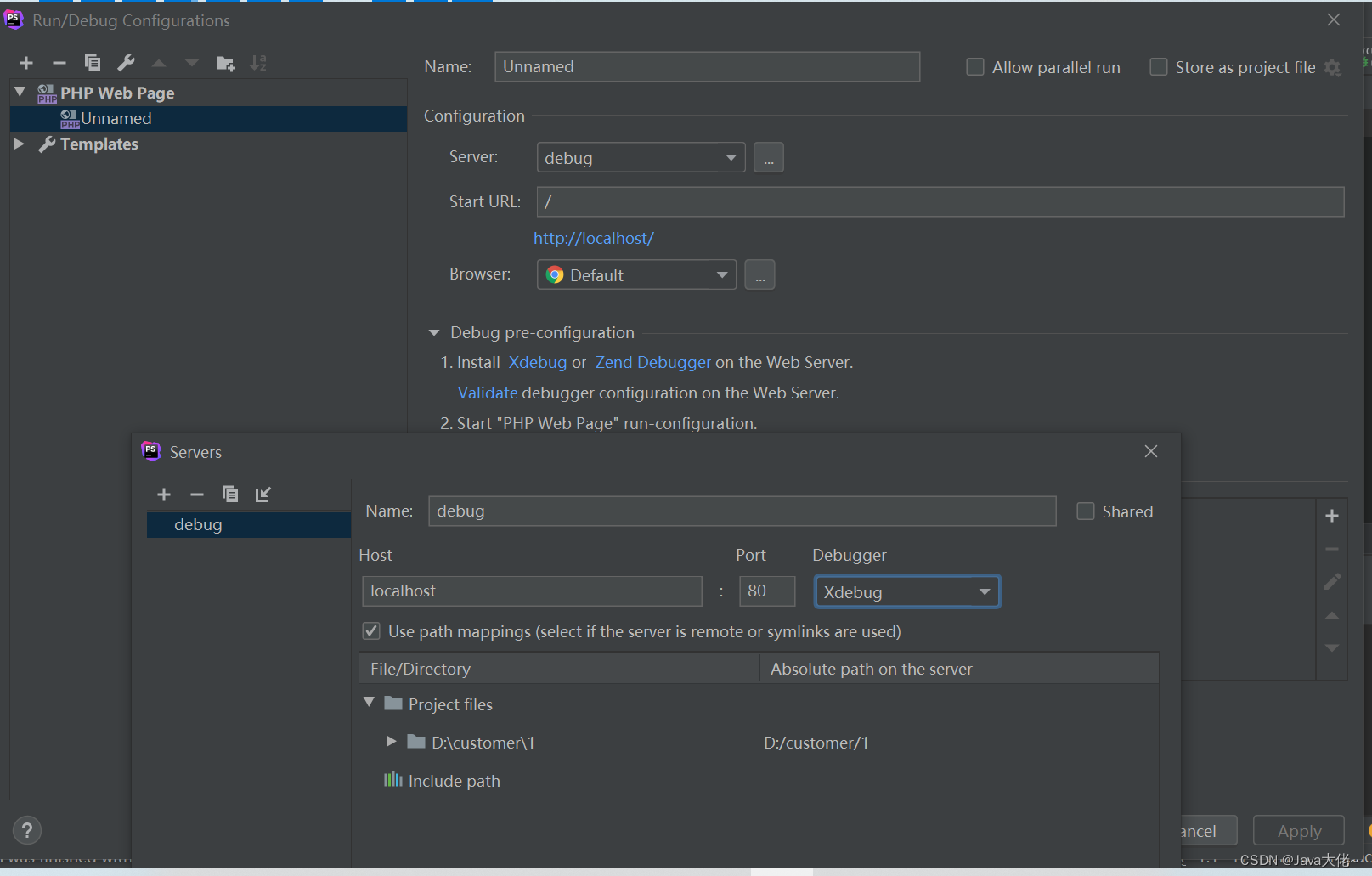 phpstorm+phpstudy+xdebug快速搭建php调试环境