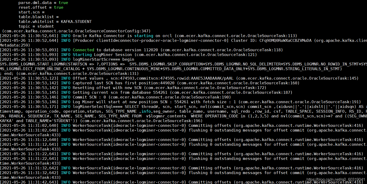 使用kafkaconnectoracle采集oracle数据CSDN博客