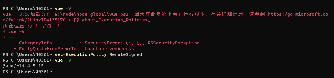 安装 Vue-CLI 详细方法及踩坑记录_sywdebug的博客-CSDN博客