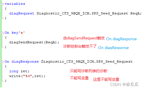 【Diagnostics CAPL】On diagRequest和On diagResponse的触发_capl中on diagrequest ...