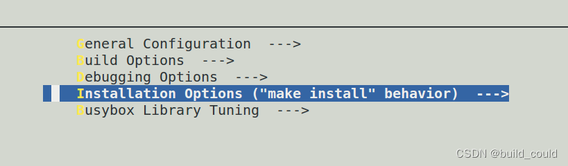 Installation Options