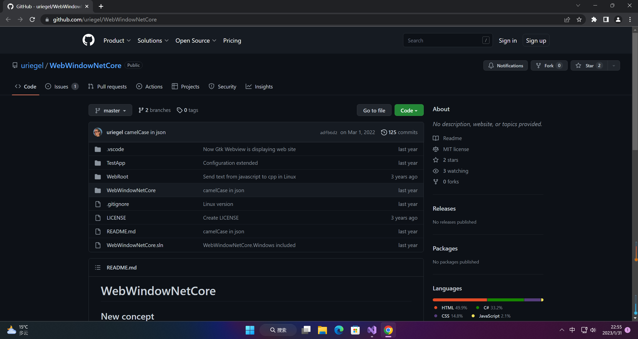  2023 02 NET CORE WebWindow 
