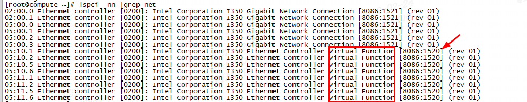 OpenStack配置使用sriov