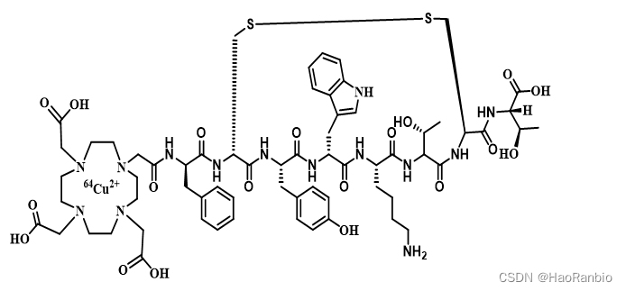 64Cu-DOTATATE分子探针|64Cu-DOTA-3-酪氨酰基-奥曲肽|分子靶点:生长抑素类似物-CSDN博客