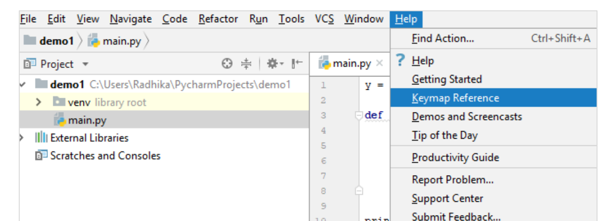 PyCharm学习笔记04：PyCharm 键盘映射和快捷键 - Keymap & Shortcuts_pycharm keymap-CSDN博客