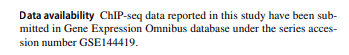 Data availability