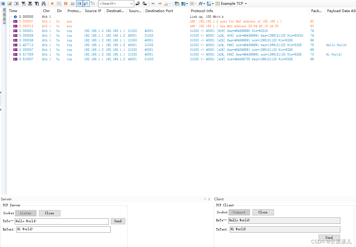 Canoe CAPL语言实现TCP连接与通信流程（TCP相关API函数详细使用）_canoe socketCSDN博客