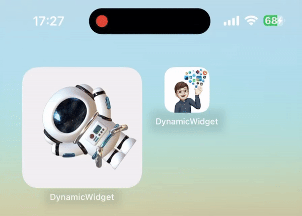 iOS Widget 小组件动画