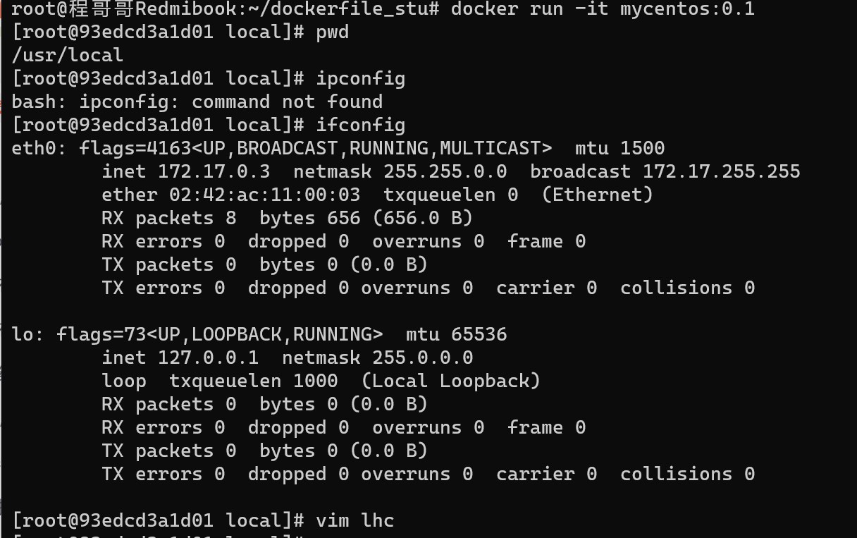 Docker学习自我总结（一）