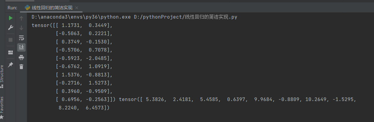 Pytorch deep learning notes ②: simple realization of linear regression ...