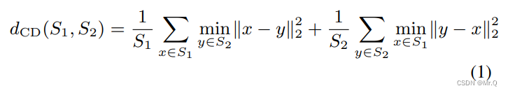 Chamfer Distance (CD)_chamfer距离是怎么计算的-CSDN博客