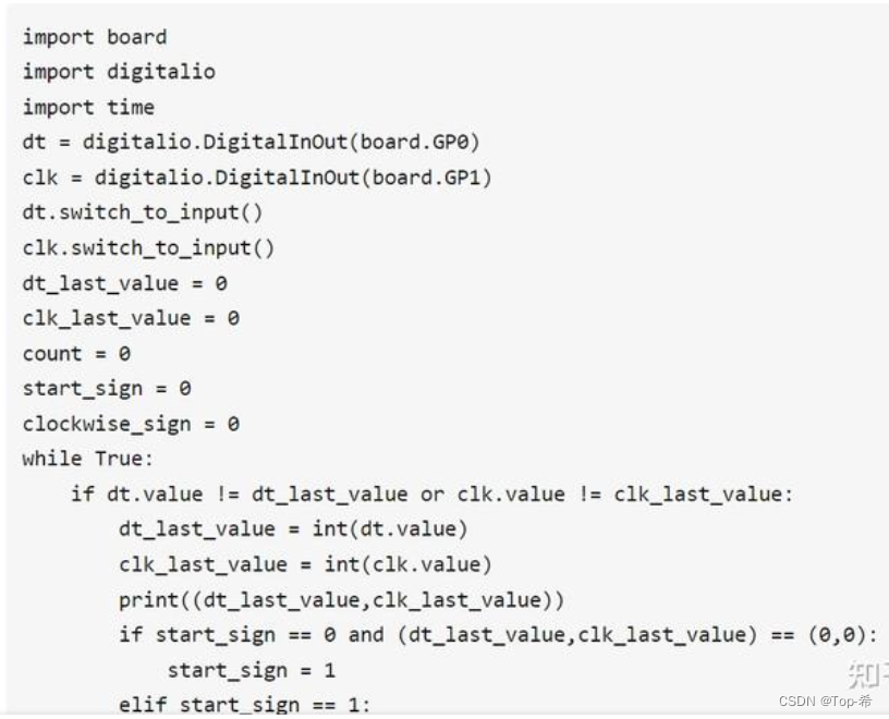 Banana pi BPIPicoWS3 uses incremental rotary encoder [CircuitPython