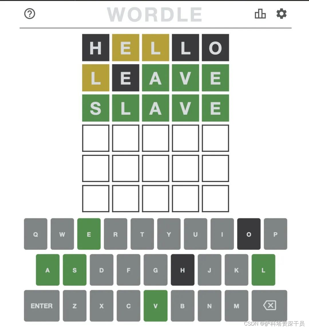 Java Swing 项目:Wordle 猜词游戏_wordle自动猜词辅助-CSDN博客