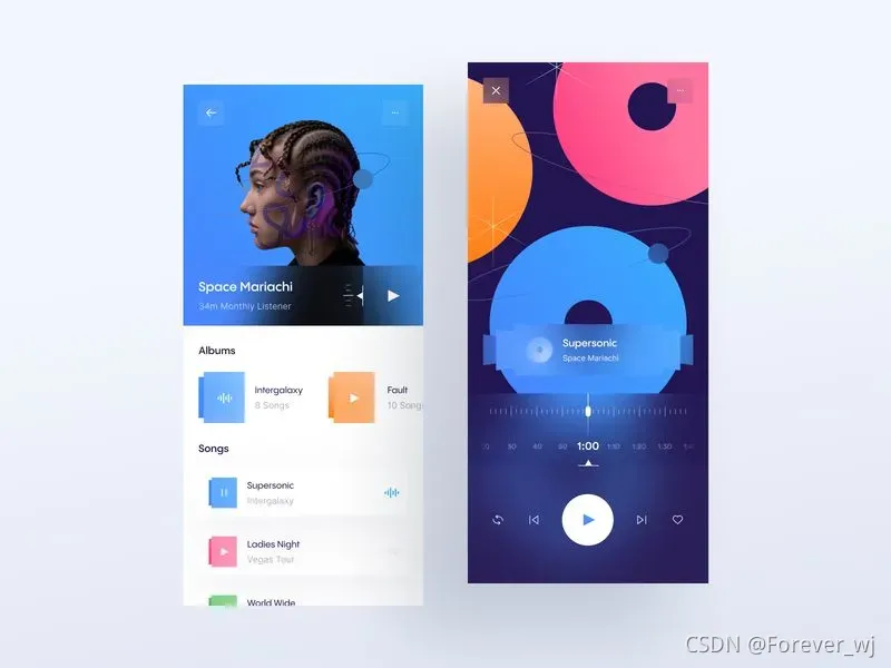 Koku: Music Player App by Rhasyab