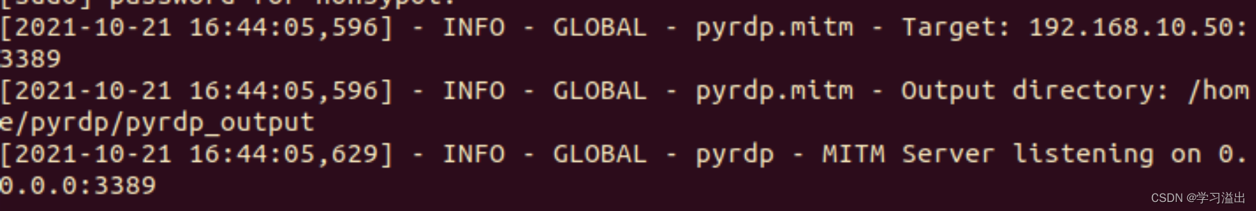 利用 python 脚本 PyRdp 设置 RDS 服务器蜜罐 Honeypot-CSDN博客