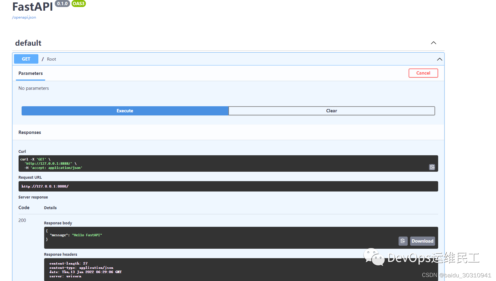 fastapi + mysql simple rest api example! Images High... 轻松入门FastAPI框架开发Restful API_fastapi框架开发restful api接口与onecloud客户端对接-CSDN博客