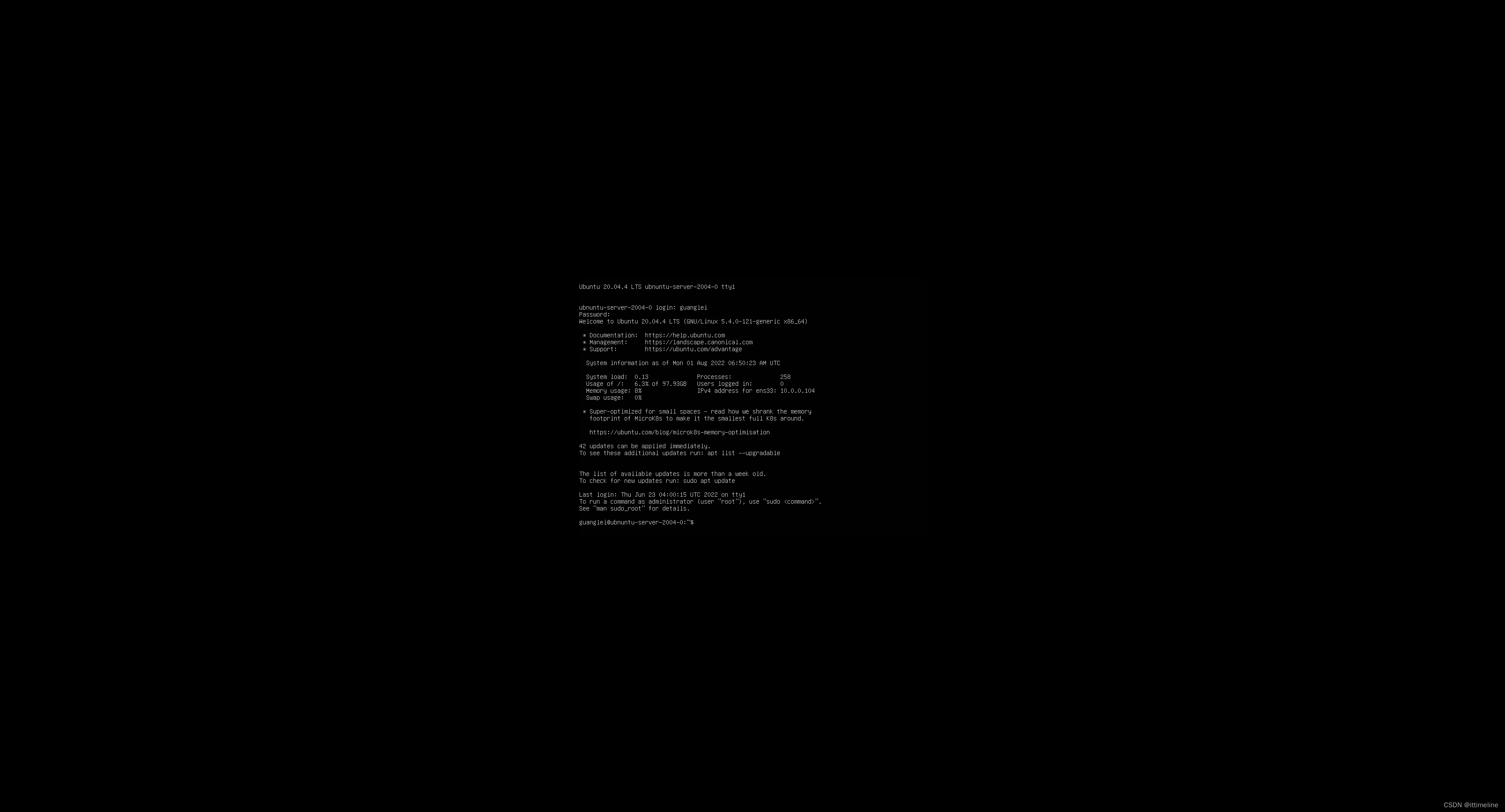 Ubuntu Server 20.04