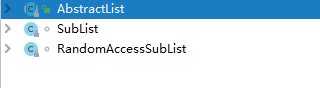 AbstractList源文件中整体的内部结构