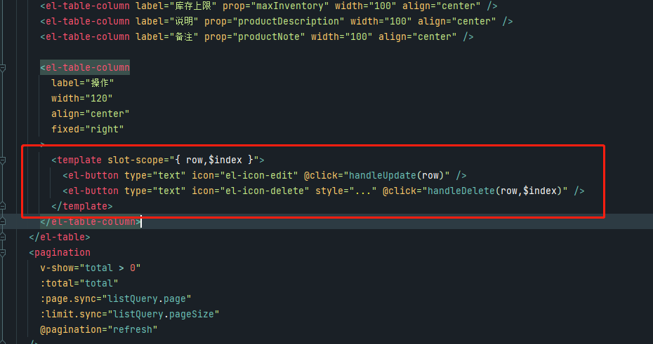 slot-scope=“{ row,$index }”用法_slot-scope index-CSDN博客