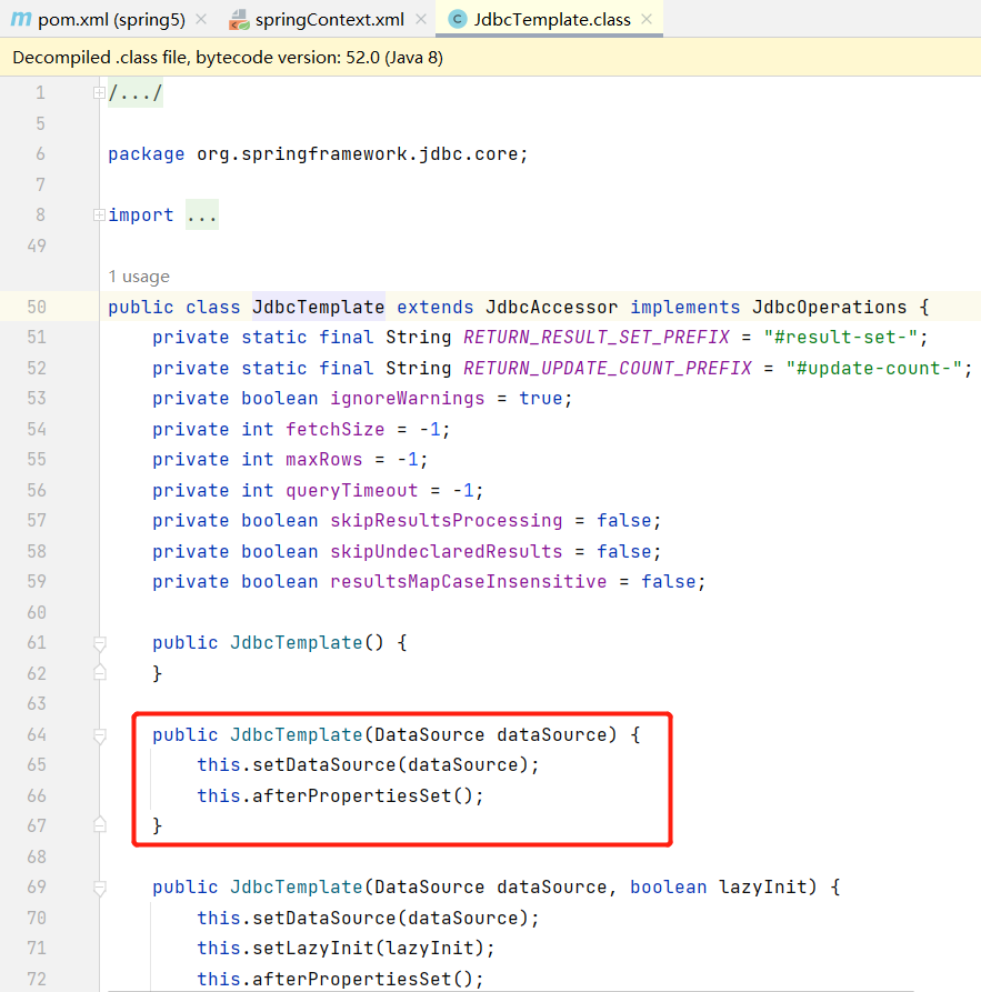 Spring之JdbcTemplate的使用_spring配置jdbctemplate-CSDN博客
