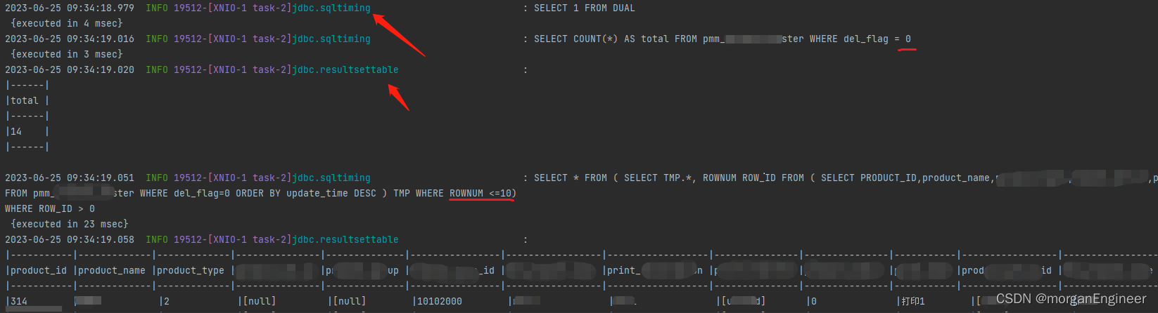 springboot mybatis-plus慢sql输出日志，log4jdbc使用