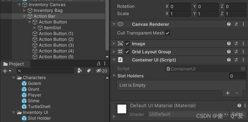 Unity Placeholder unity 3D RPG高级教程(九)-CSDN博客