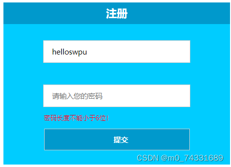 Web实验三JavaScript基础及数据验证_function myclick(){ var text=document ...