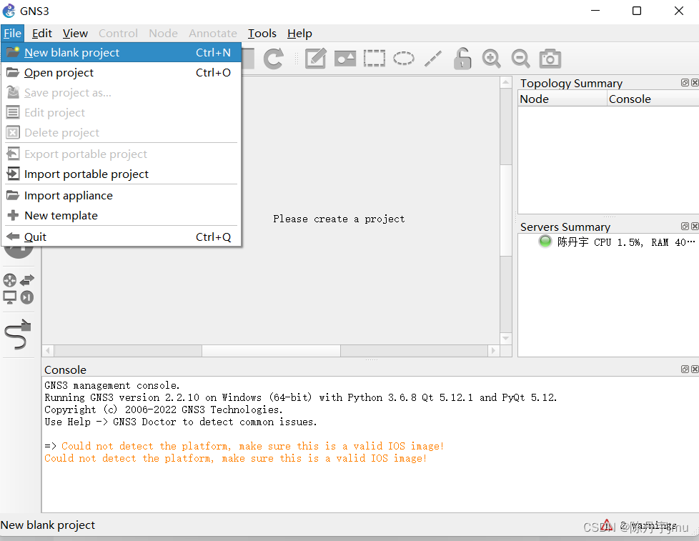 CCNA--GNS3仿真环境的搭建及SecureCRT8.7程序控制台美化调试_gns3 securecrt-CSDN博客