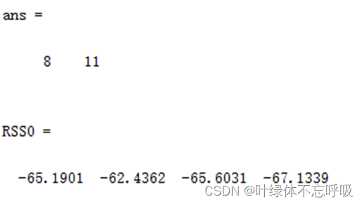 无线定位技术实验三 基于信号强度的位置指纹定位仿真