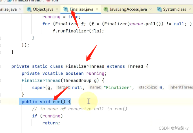Java jvm虚拟机对象引用类型、finalize 的理解_unfinalized-CSDN博客