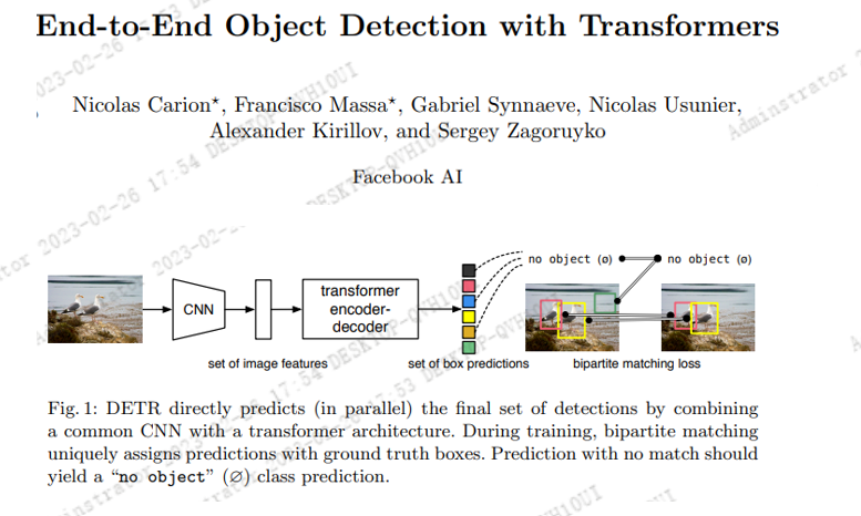 目标检测：DETR详解