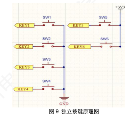 单片机独立按键原理图图片