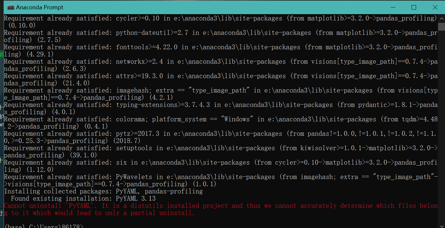 pip-install-pandas-profiling-csdn