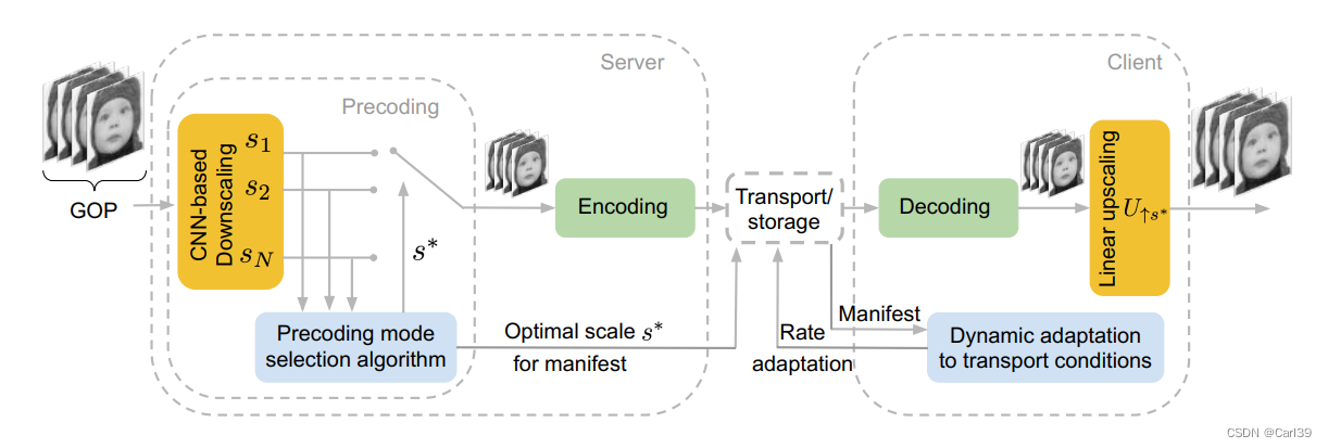 Video Precoding Network