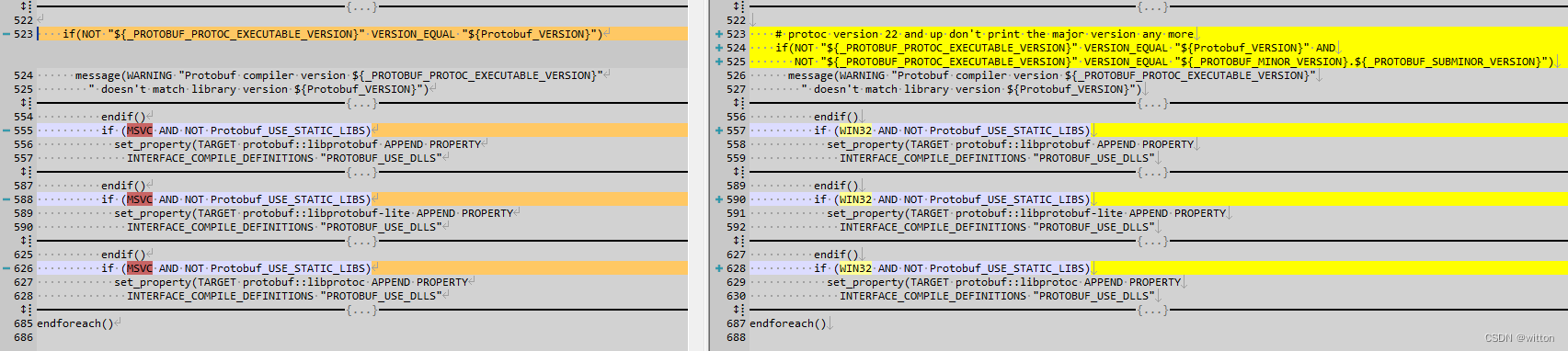 VS2022解决Protobuf compiler version 23.4 doesn‘t match library version 4.23.4