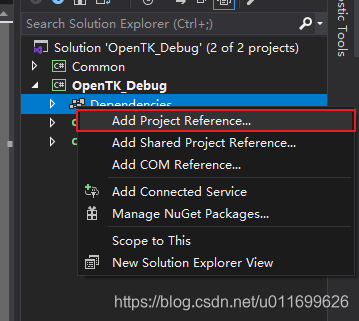 Visual Studio内配置OpenTK环境_c# opentk-CSDN博客