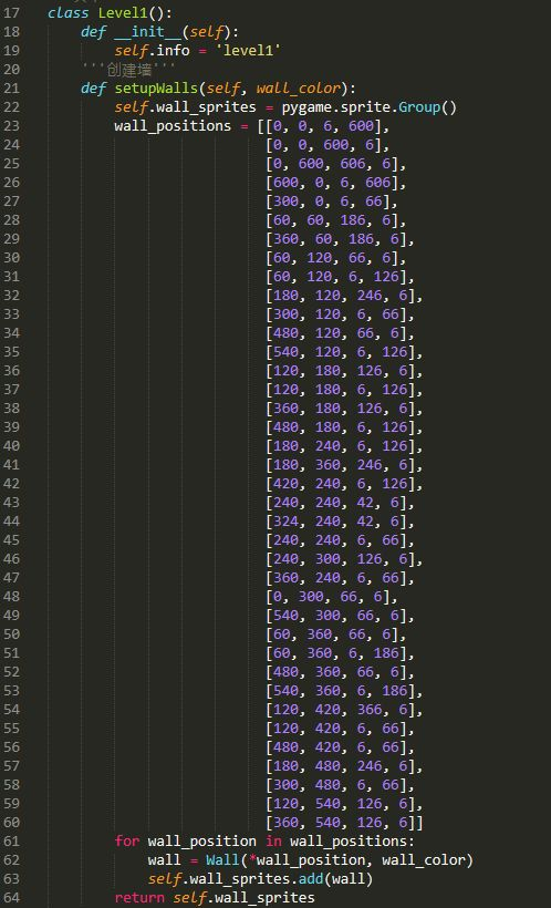 python毕设分享 吃豆人小游戏设计与实现(源码)