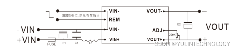 隔离式DC/DC高压模块5V12V24V转50V110V250V300V380V600V1100V短路保护直流升压可调开关控制电源模块