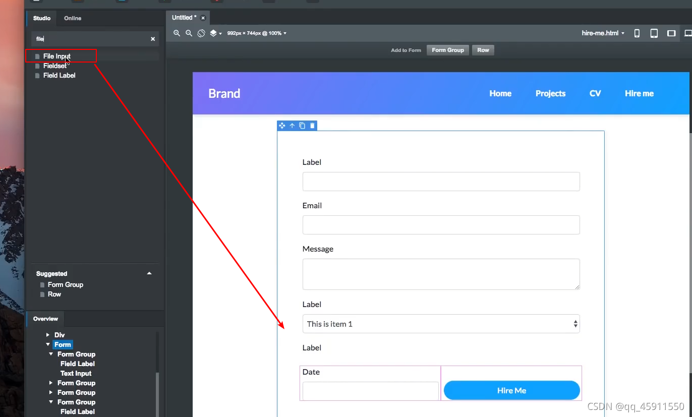 bootstrap studio使用笔记-CSDN博客