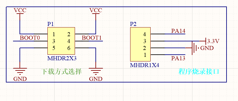 使用altiumdesigner18繪製一個stm32最小系統sd卡原理圖