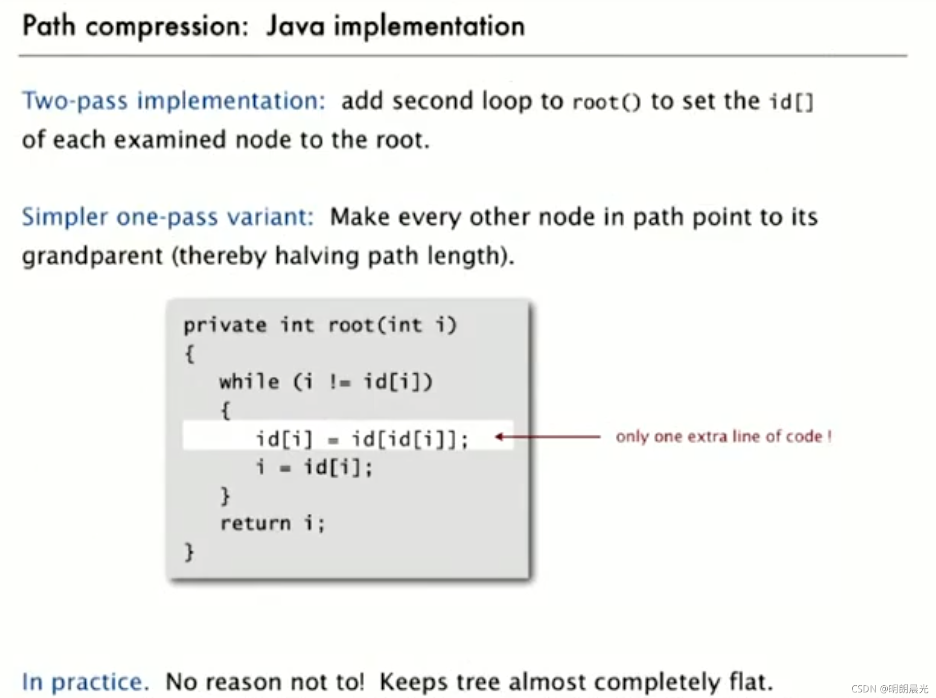 Java implementation