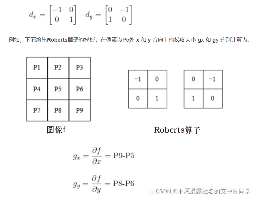 roberts算子